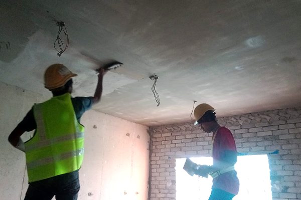 13 - Skim Coat in Progress (Photo 13)